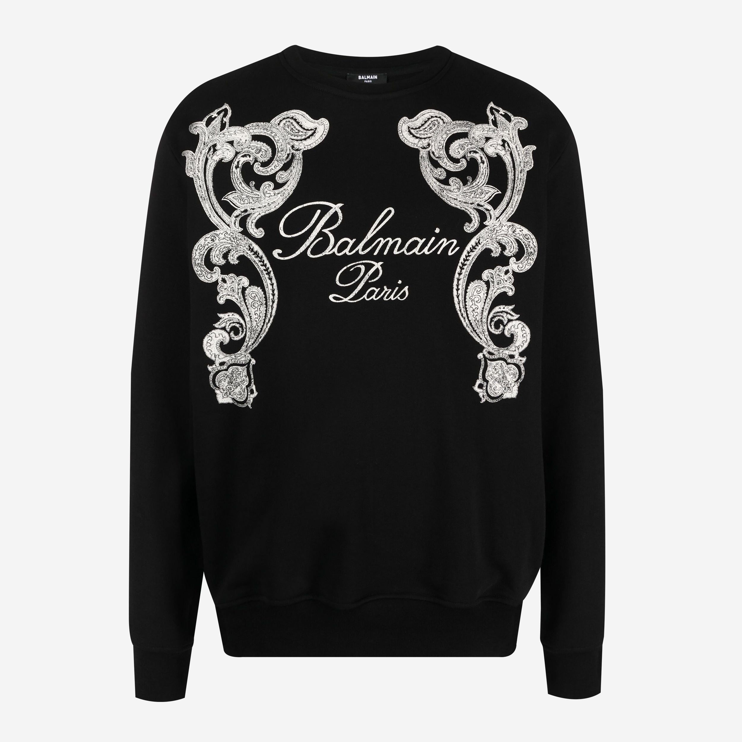 Balmain logo sale print sweatshirt