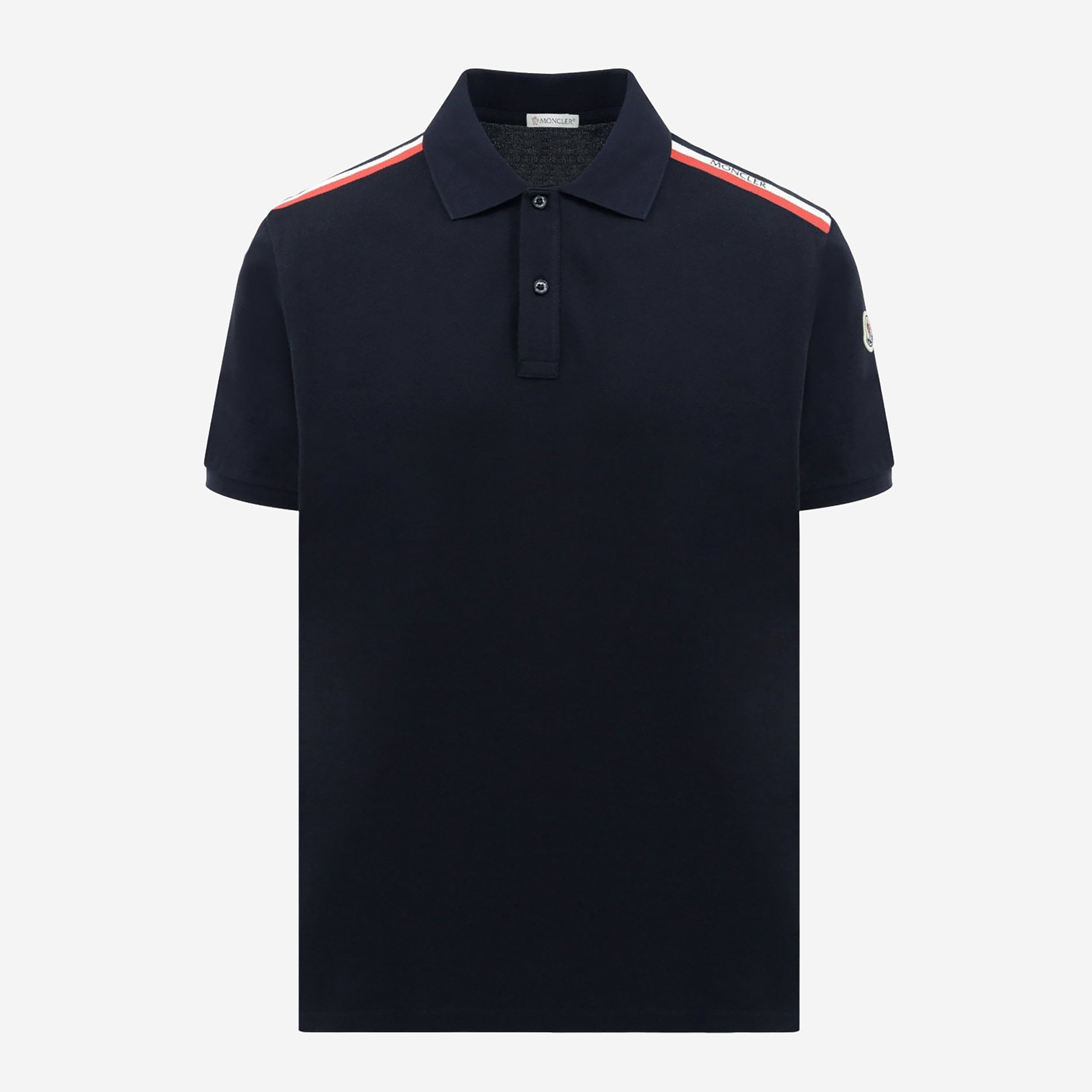 Navy moncler hot sale polo