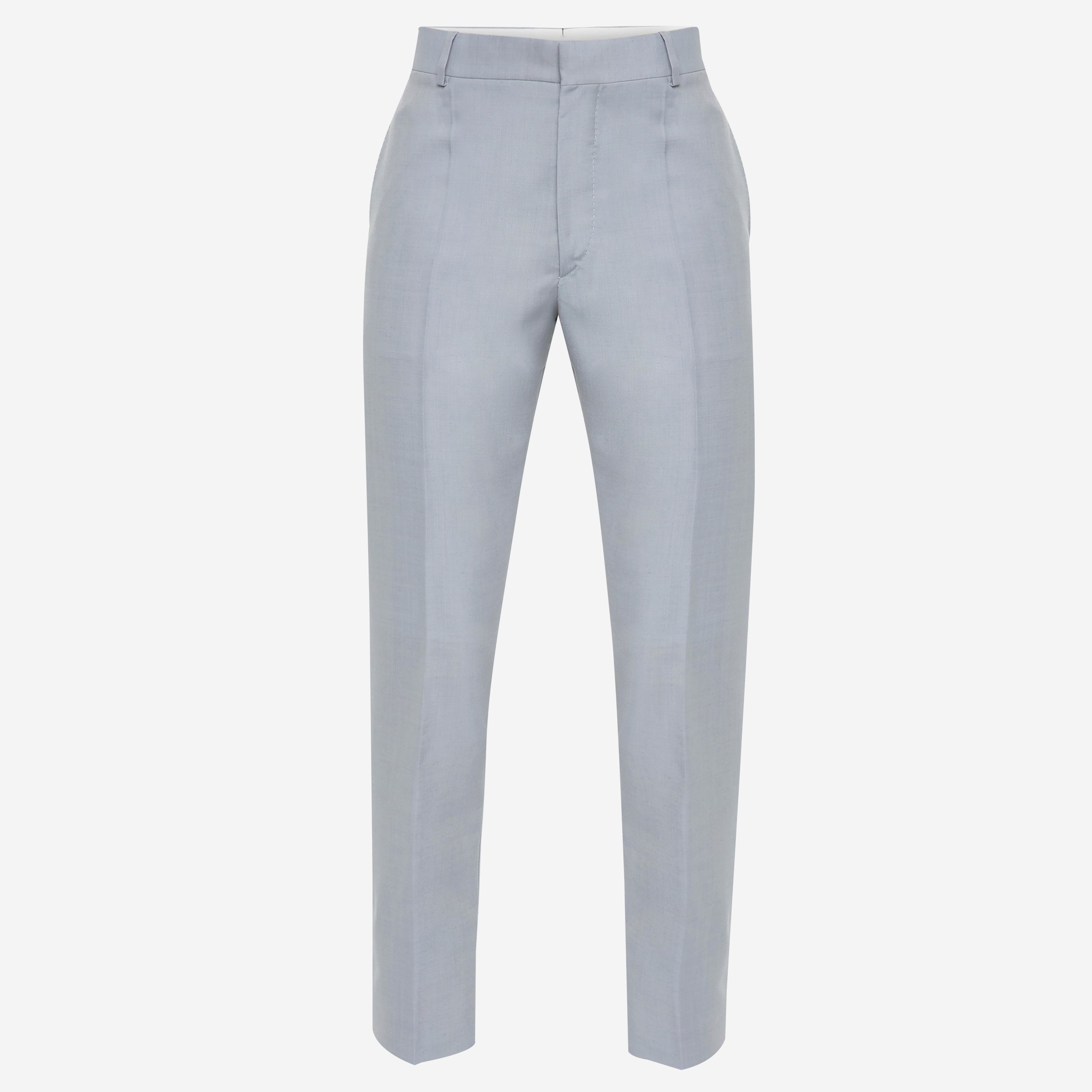 Light grey cigarette sale trousers