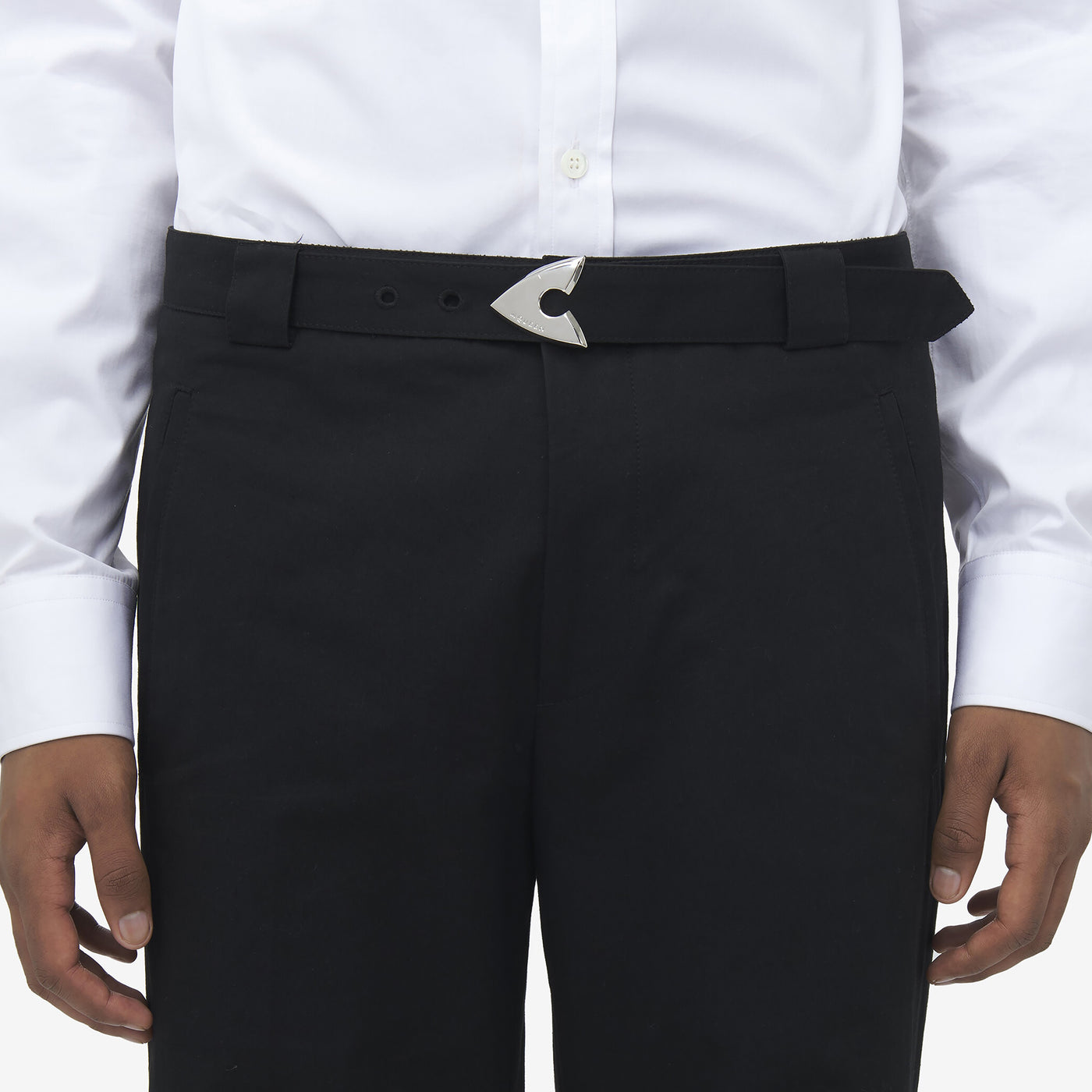 Alexander McQueen Arrow Belt Trousers