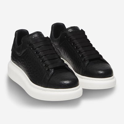 Alexander McQueen Grainy Leather Oversized Sneakers