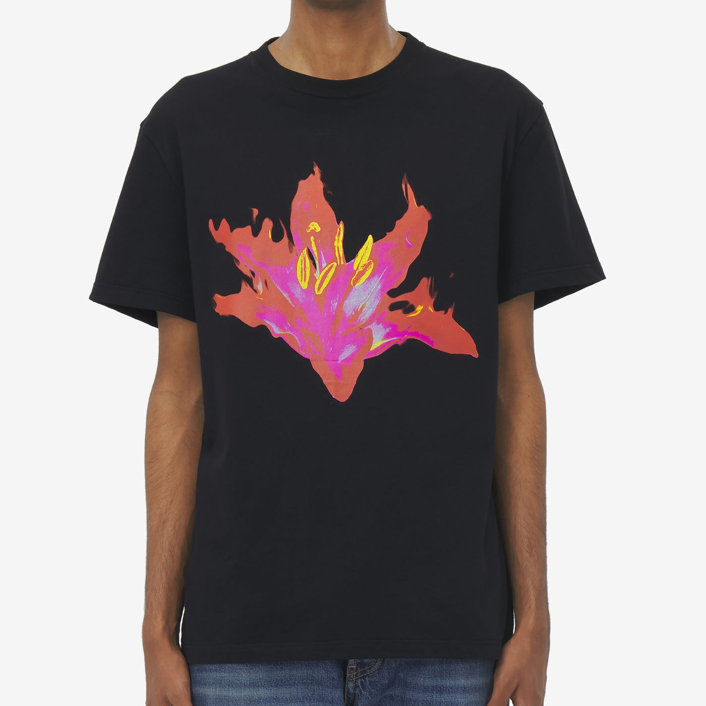 Alexander McQueen Lily Print T-Shirt