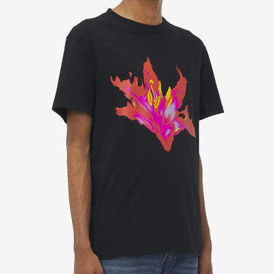 Alexander McQueen Lily Print T-Shirt