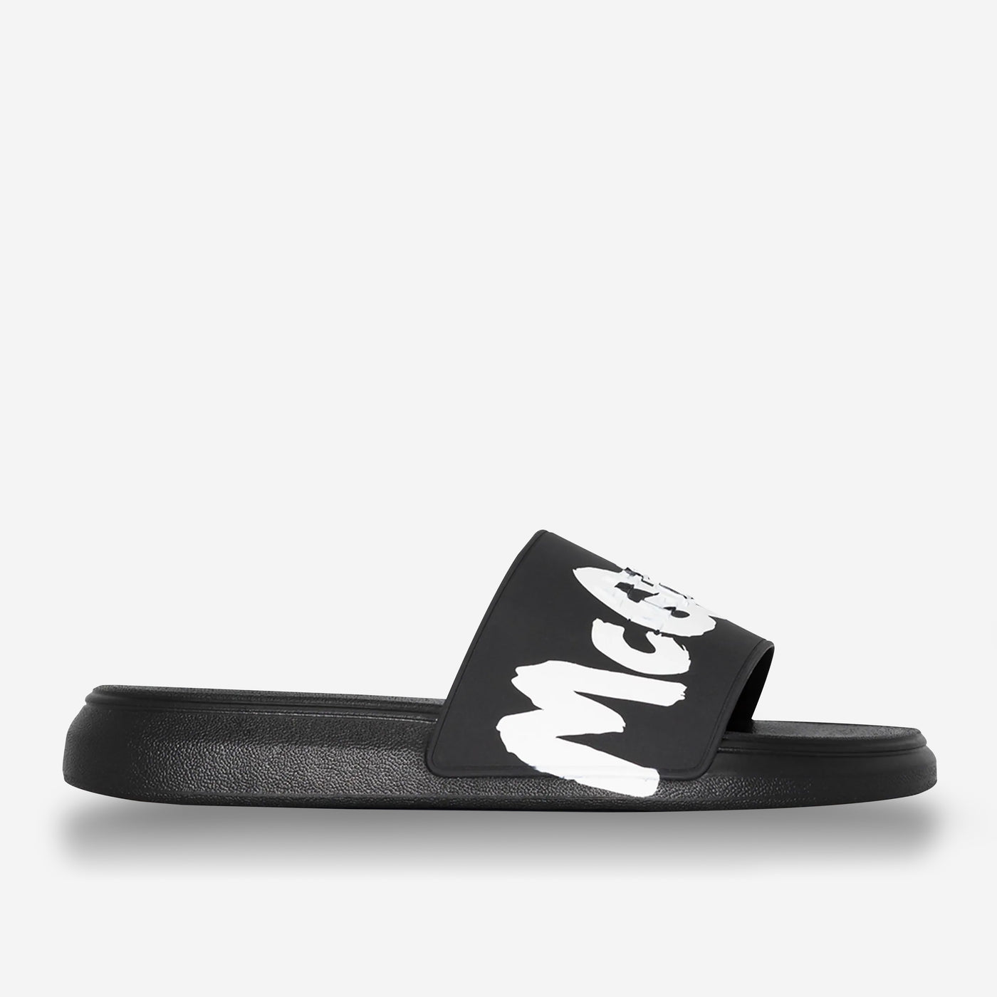 Alexander McQueen Graffiti Logo Sliders