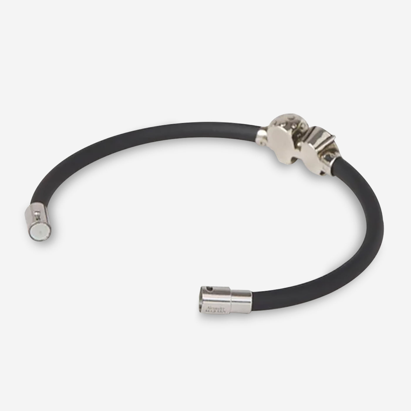 Alexander McQueen Knuckle Skull Rubber Cord Bracelet