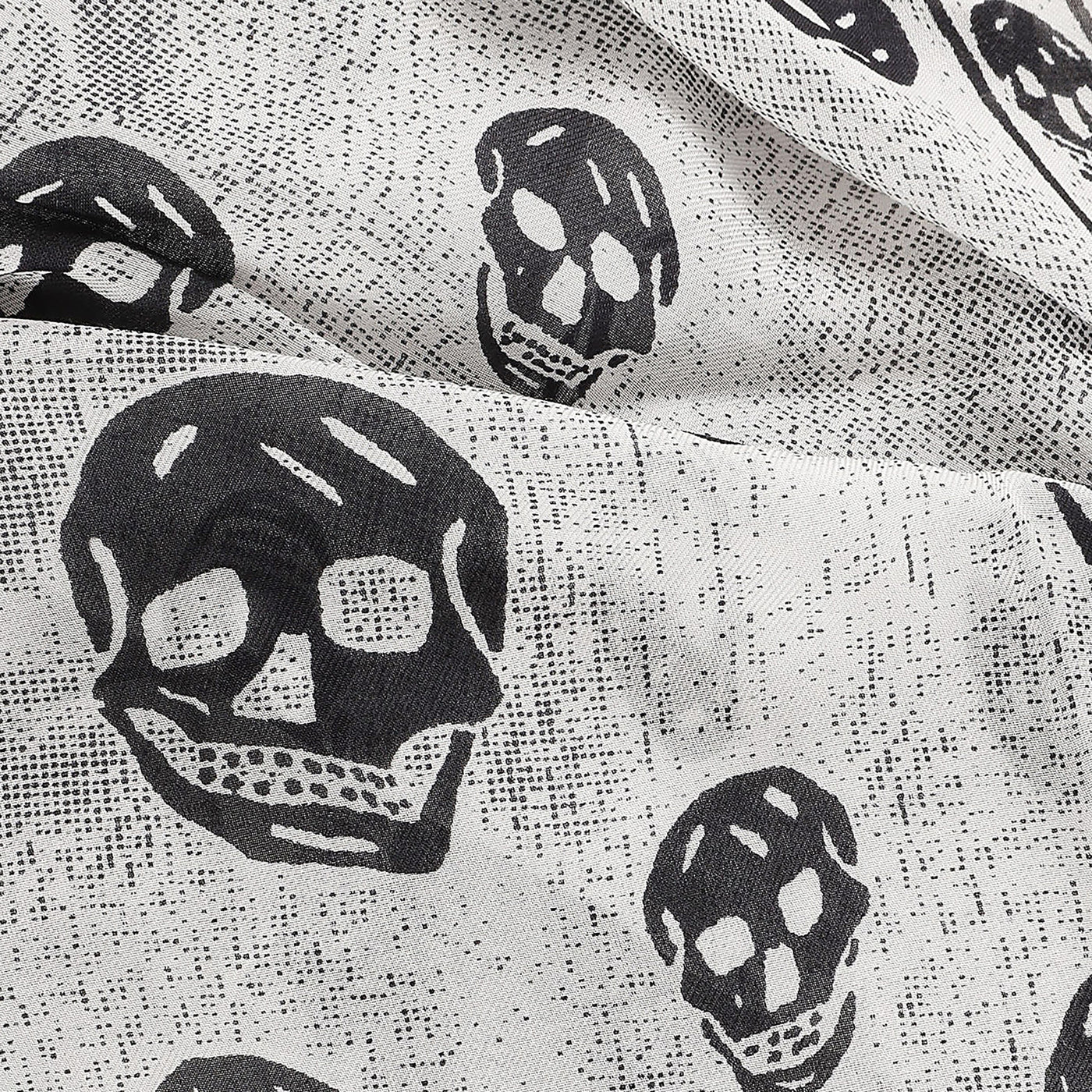 Alexander McQueen Skull Print Scarf