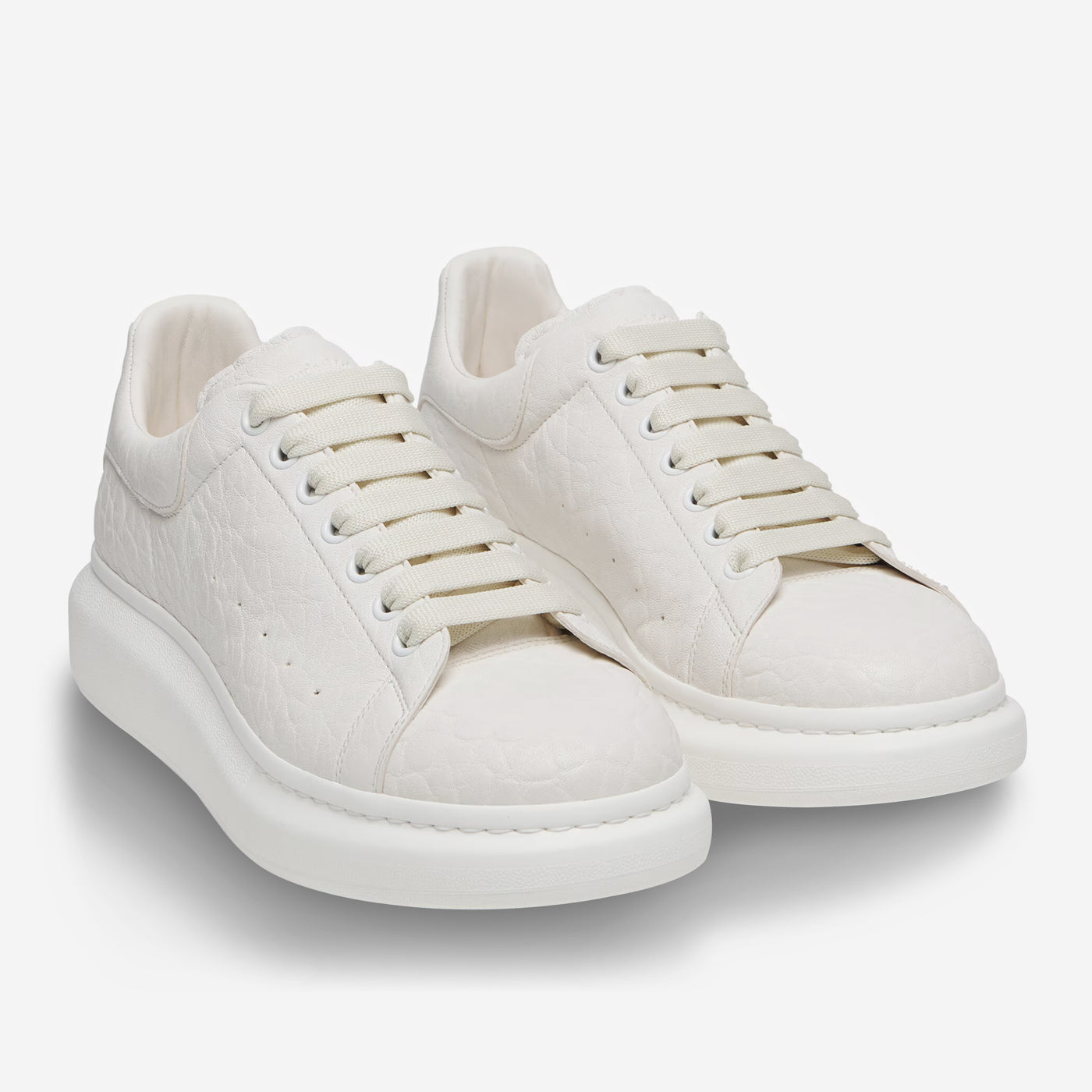 Alexander McQueen Grainy Leather Oversized Sneakers