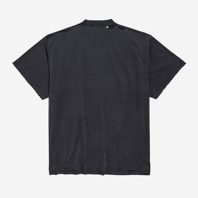 Balenciaga 3b Liquefied Oversized T-Shirt