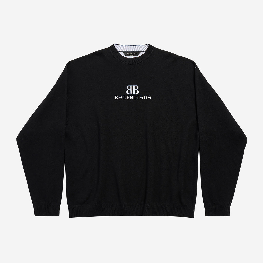 Balenciaga Wool Crewneck Knitwear ZAP