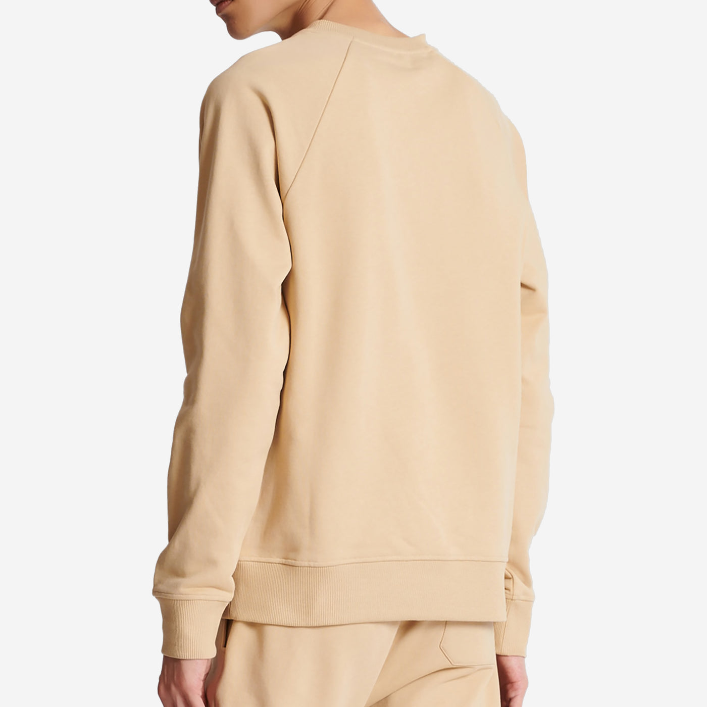 Balmain Flocked Logo Sweatshirt