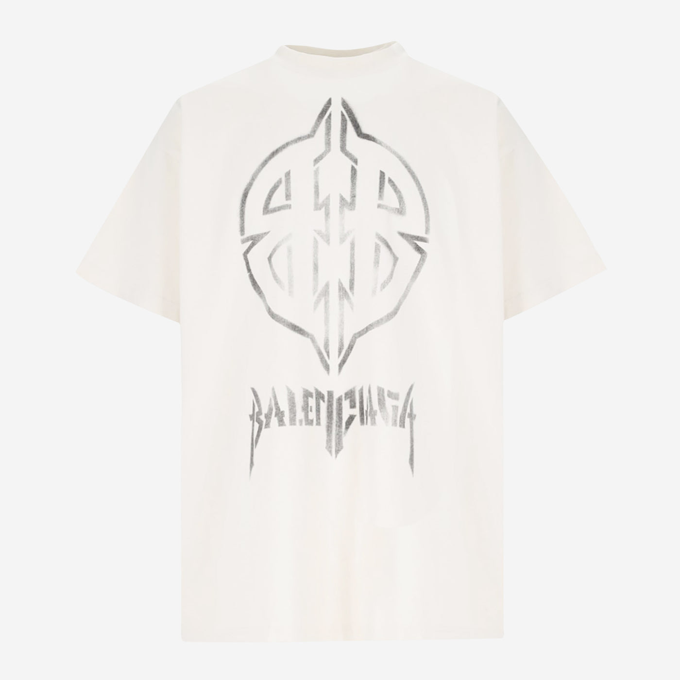 Balenciaga Metal BB Stencil T-Shirt