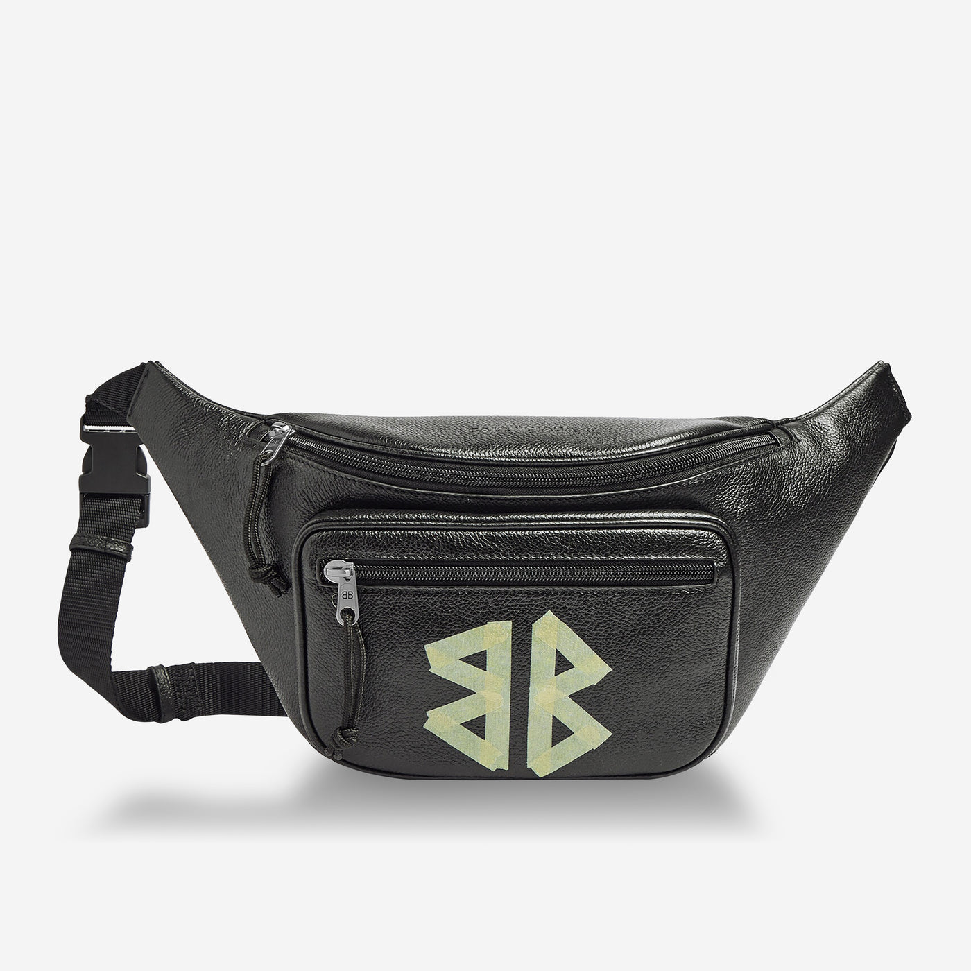 Balenciaga Explorer Tape Type Grained Calfskin Beltbag