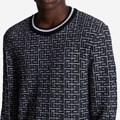 Balmain PB Labyrinth Knit Jumper