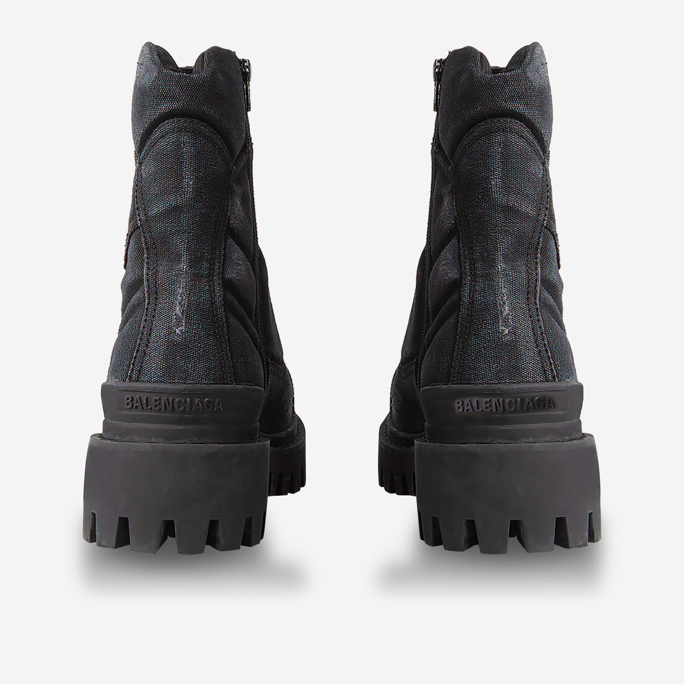 Balenciaga Combat Strike Canvas Boot