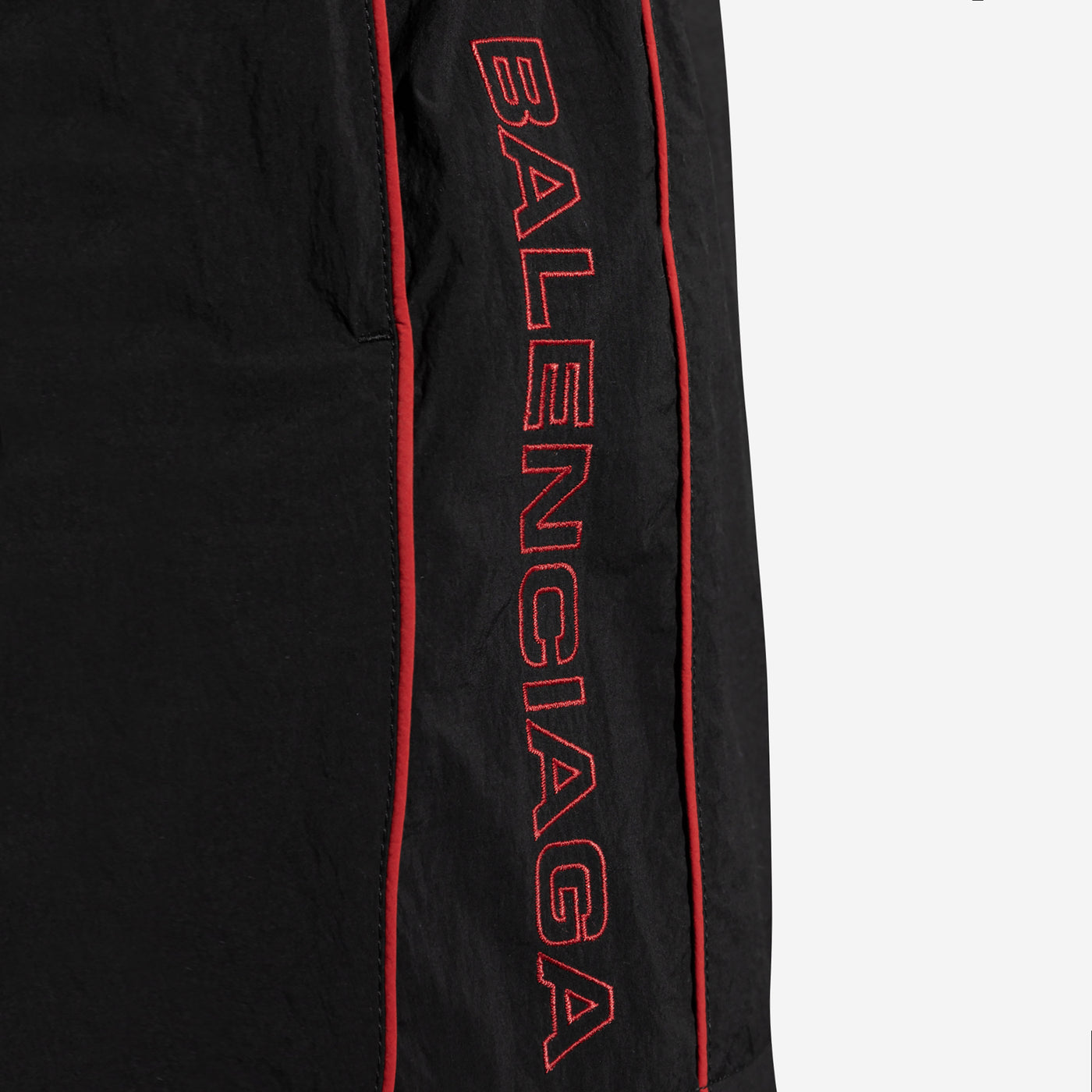 Balenciaga Embroidered Logo Short