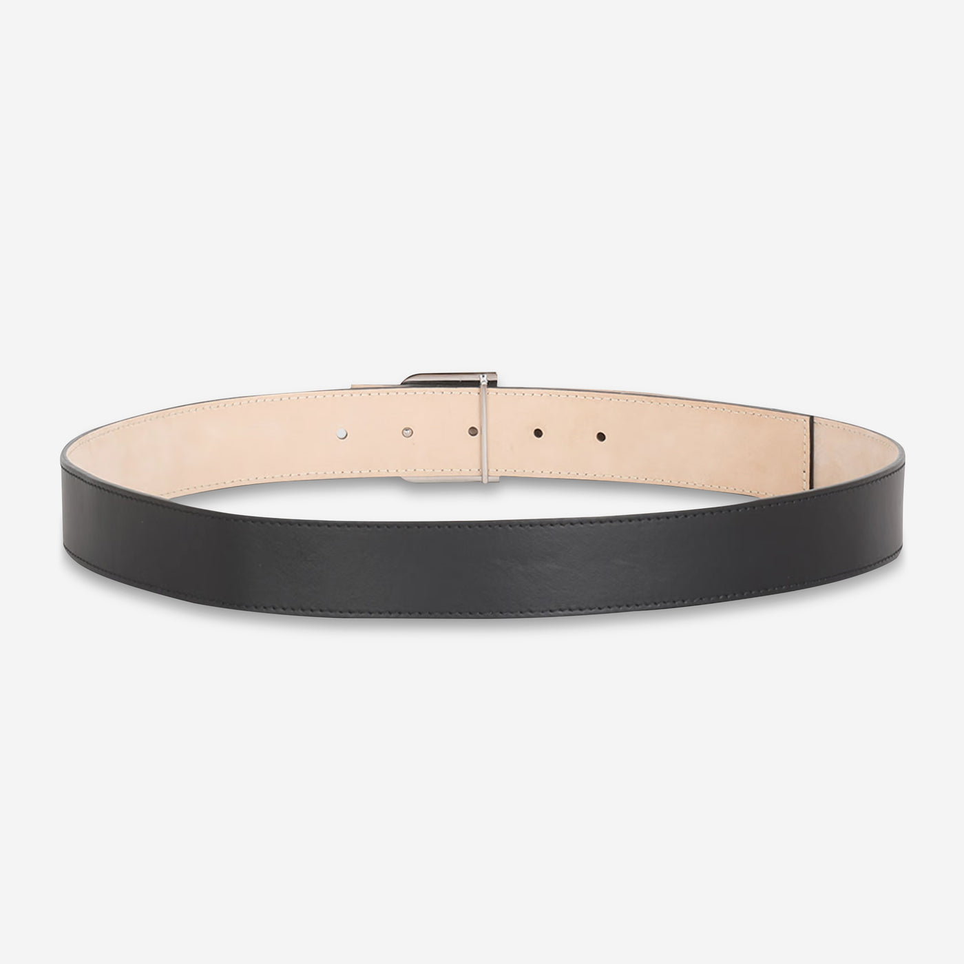 Balmain 3.5cm Smooth Leather B-Belt