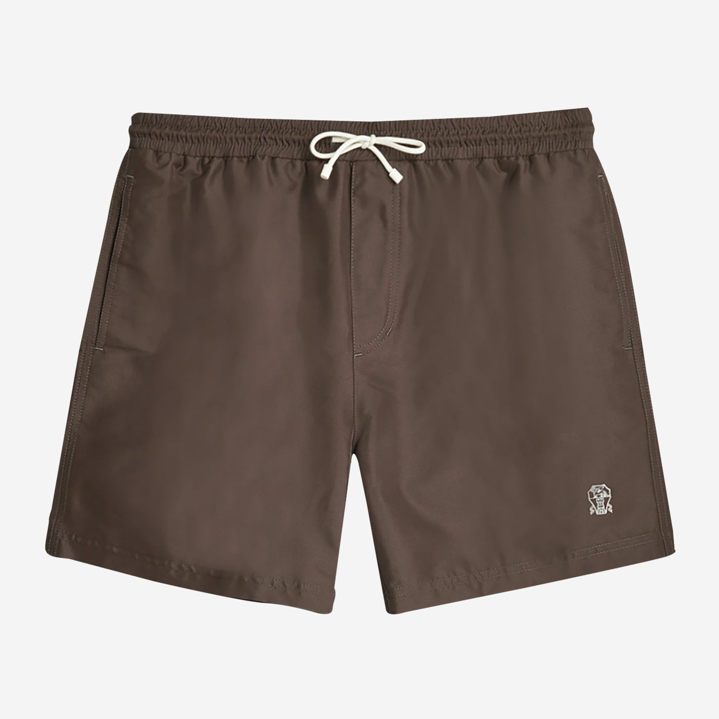 Brunello Cucinelli Logo Swim Shorts