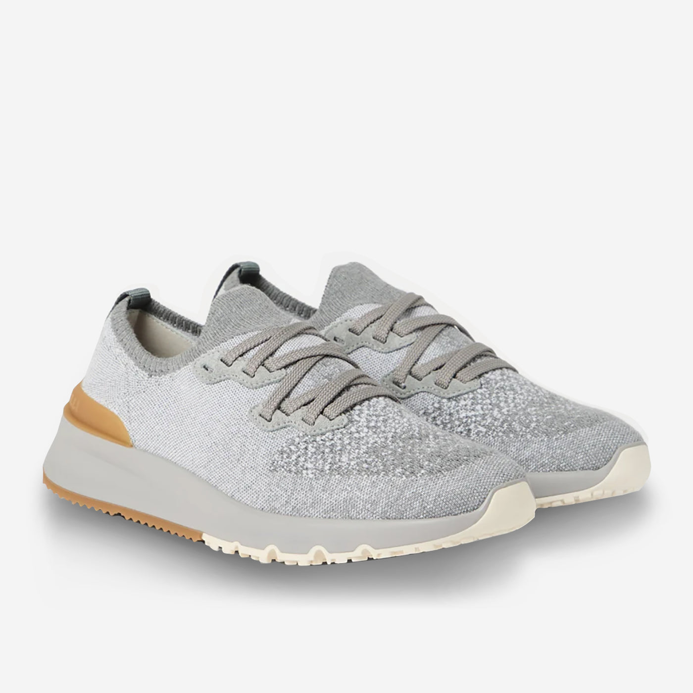 Brunello Cucinelli Cotton Chiné Knit Runners