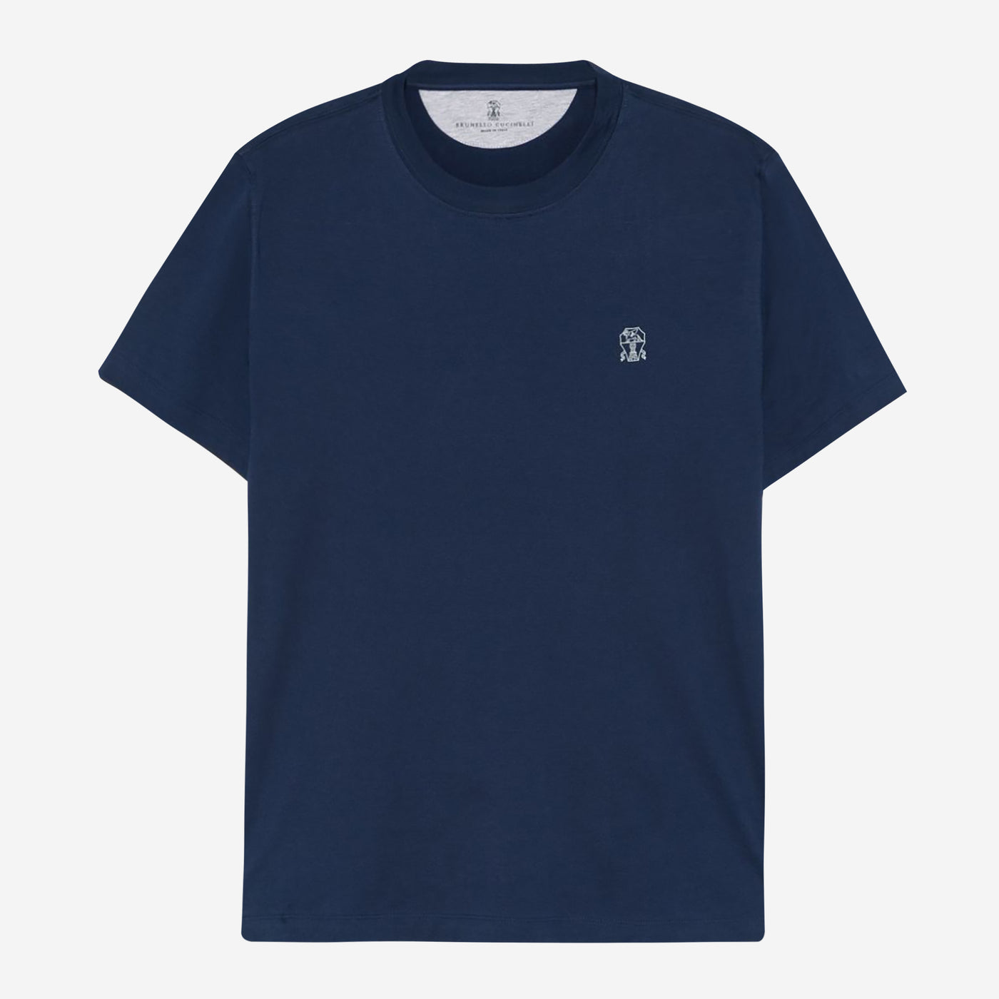 Brunello Cucinelli Cotton Jersey Logo T-Shirt