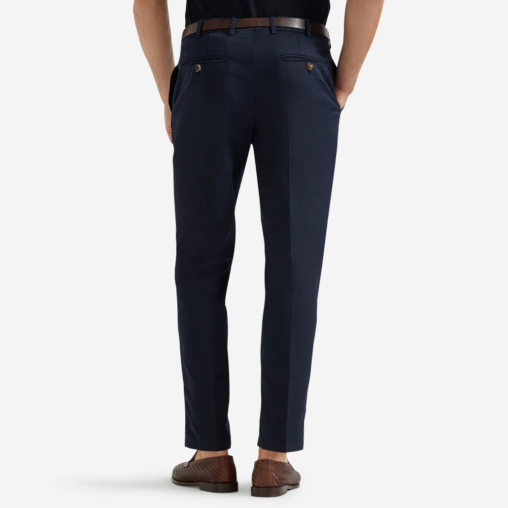 Brunello Cucinelli Garment Dyed Italian Fit Trousers