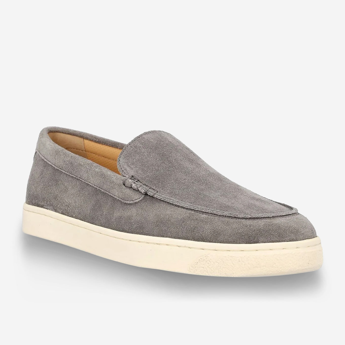 Brunello Cucinelli Suede Slip-On Loafers