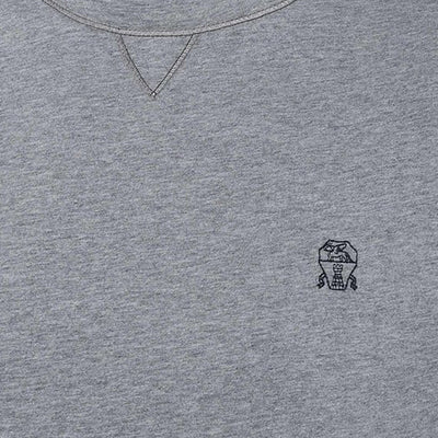 Brunello Cucinelli Embroidered Logo T-Shirt