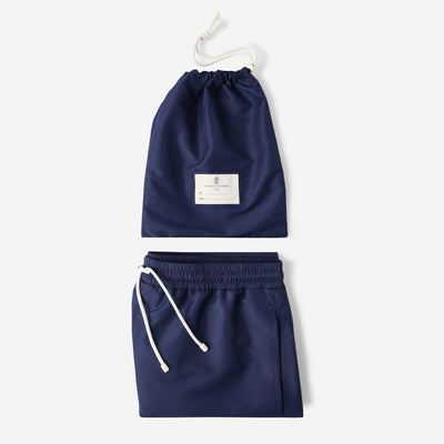 Brunello Cucinelli Logo Swim Shorts