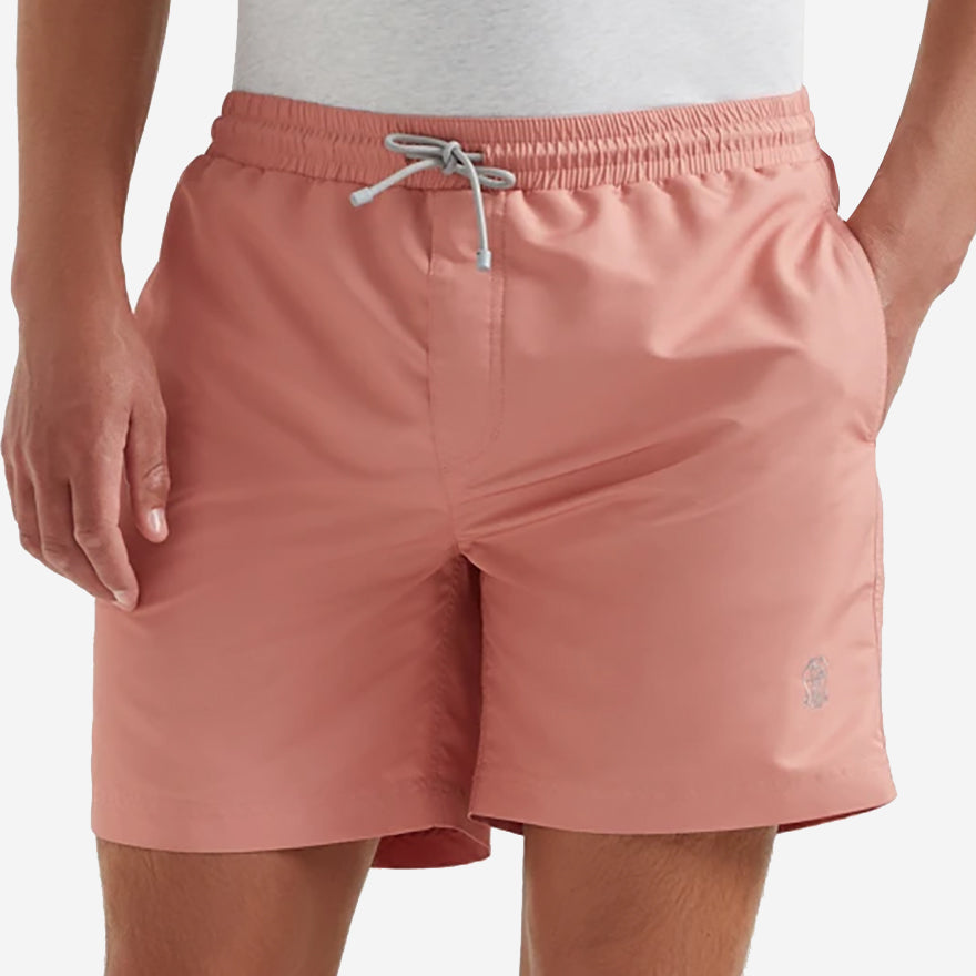 Brunello Cucinelli Logo Swim Shorts