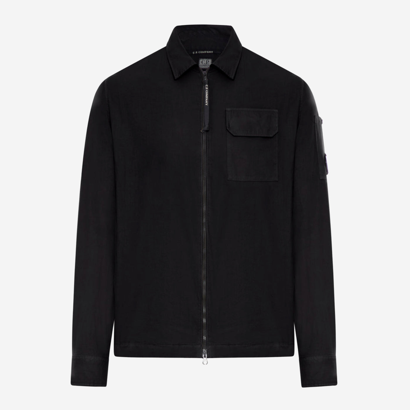 C.P. Compamy Organic Gabardine Full Zip Overshirt