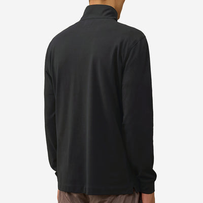 C.P. Company Stretch Piquet Longsleeve Zipped Polo