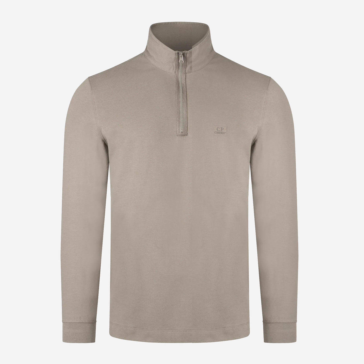 C.P. Company Stretch Piquet Longsleeve Zipped Polo