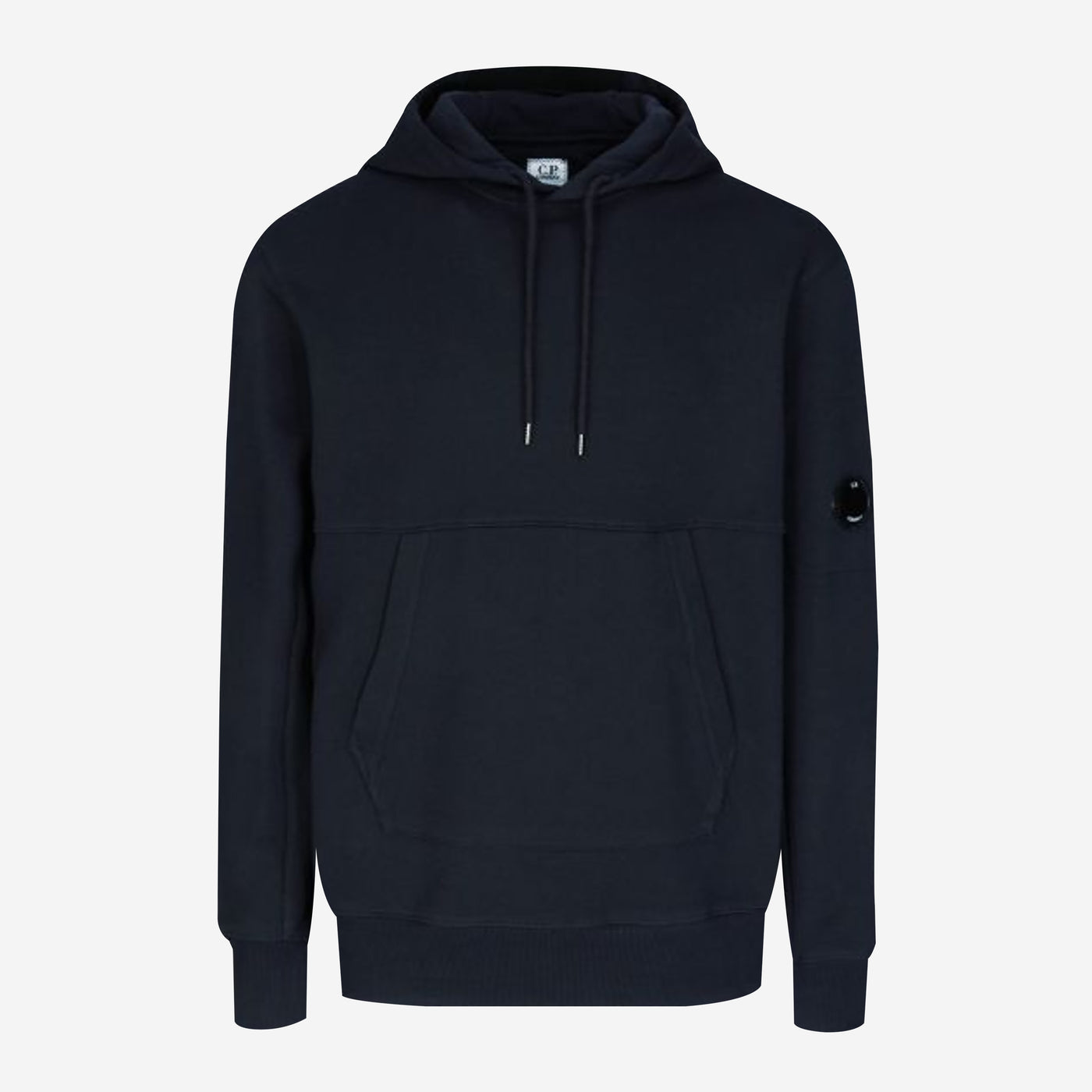 C.P. Company Diagonal Raised Fleece Lens Hoodie