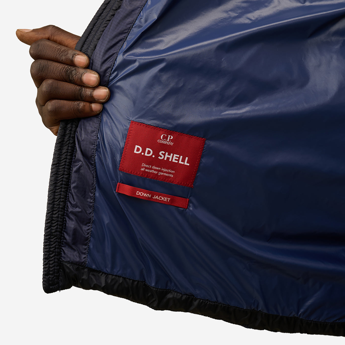 C.P. Company D.D. Shell Hooded Medium Down Jacket