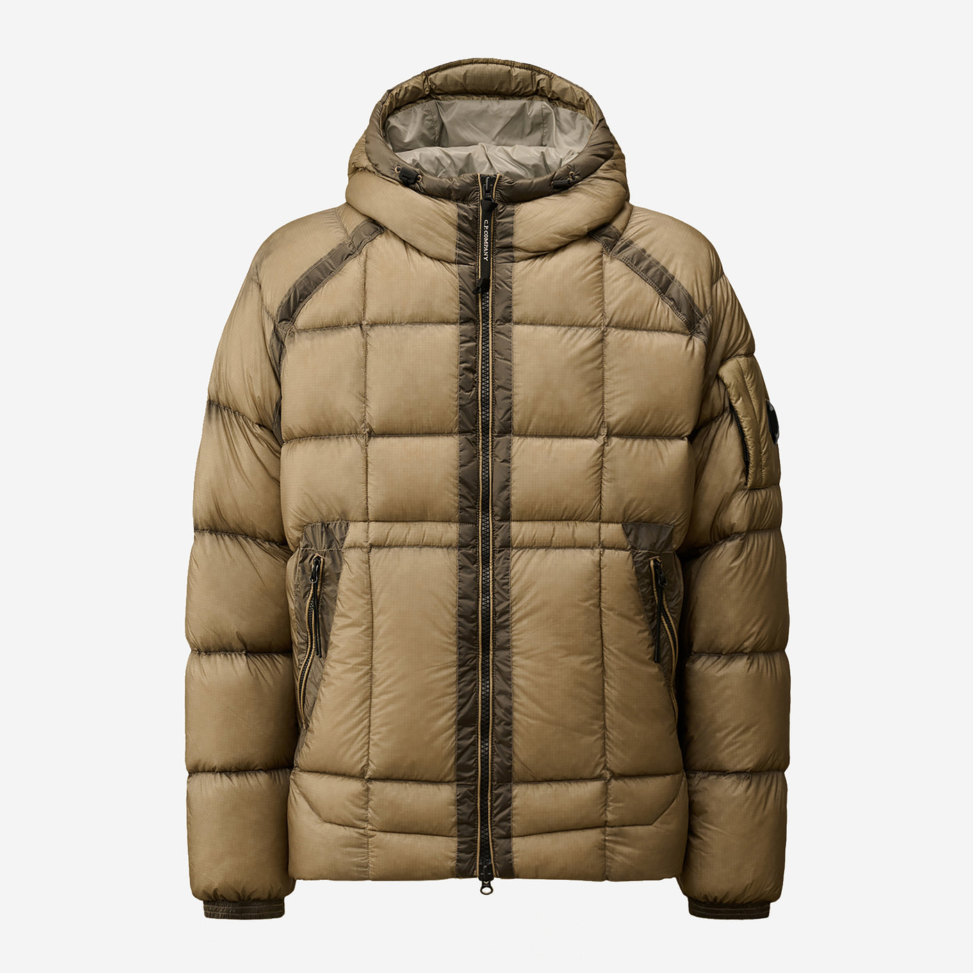 C.P. Company D.D. Shell Hooded Medium Down Jacket