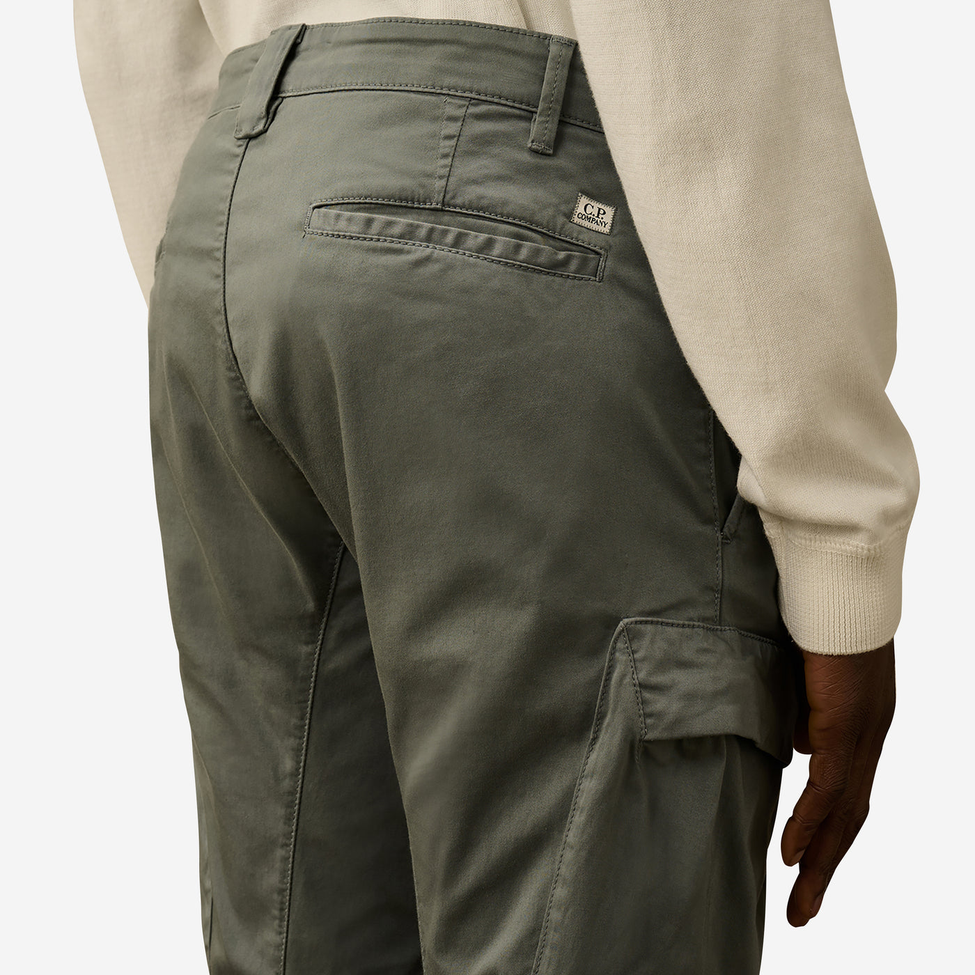 C.P. Company Stretch Sateen Ergonomic Cargo Pants