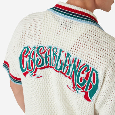 Casablanca Crochet Sporty Shirt