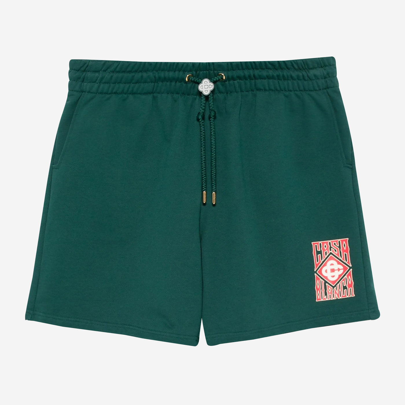 Casablanca Gothic Stacked Logo Track Shorts