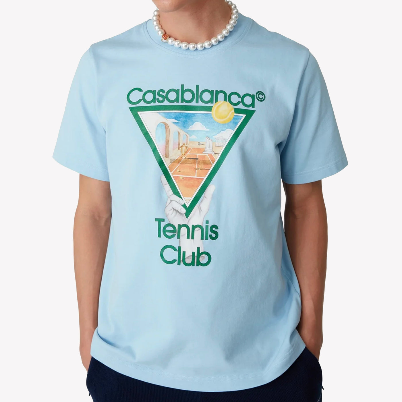 Casablanca Metaphysical Tennis Icon T-Shirt