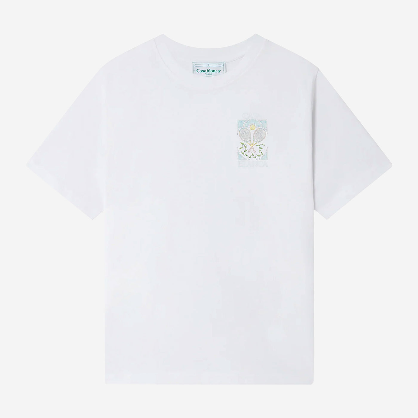 Casablanca Tennis Pastelle Printed T-Shirt