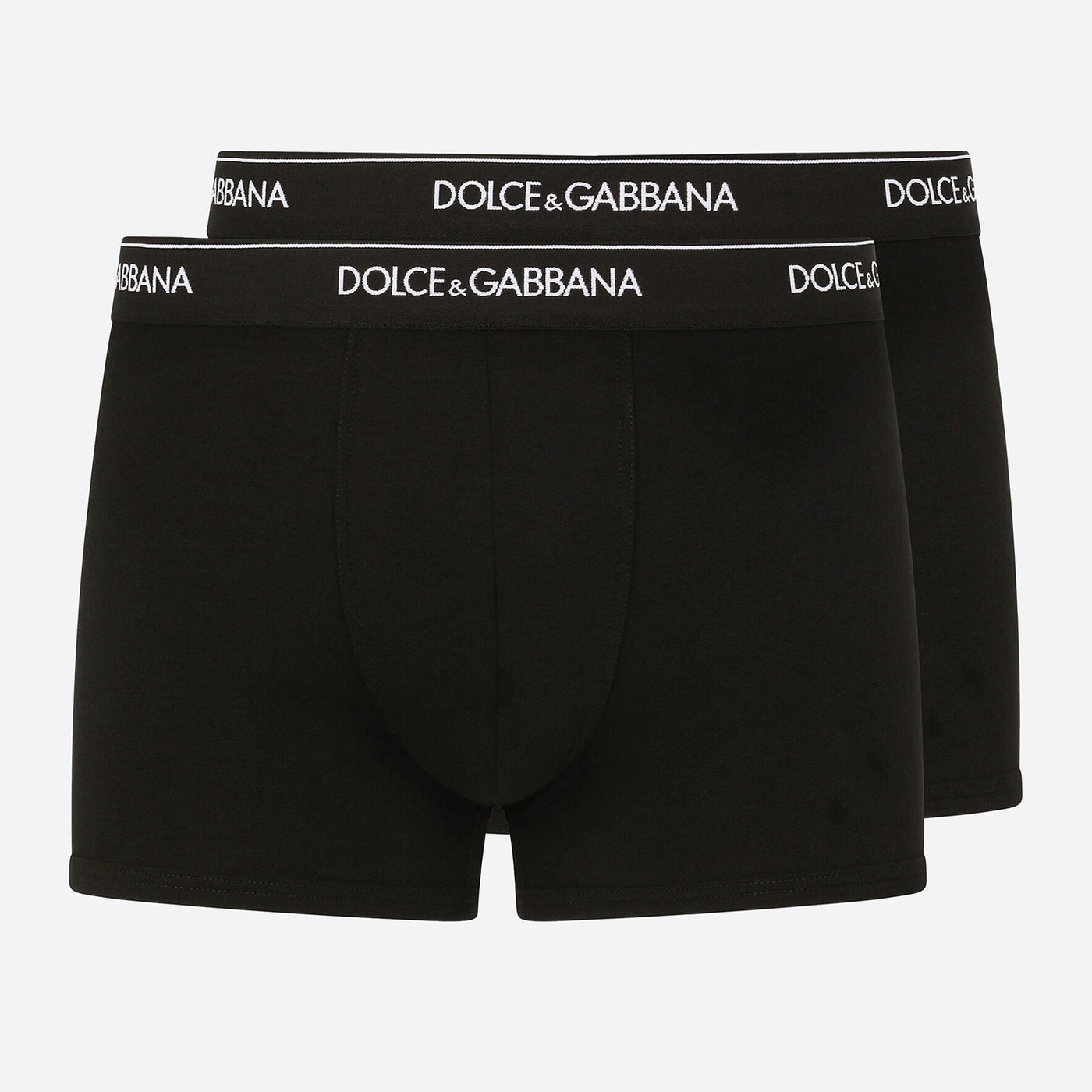 Dolce & Gabbana Stretch Cotton Regular-Fit Two-Pack Boxers