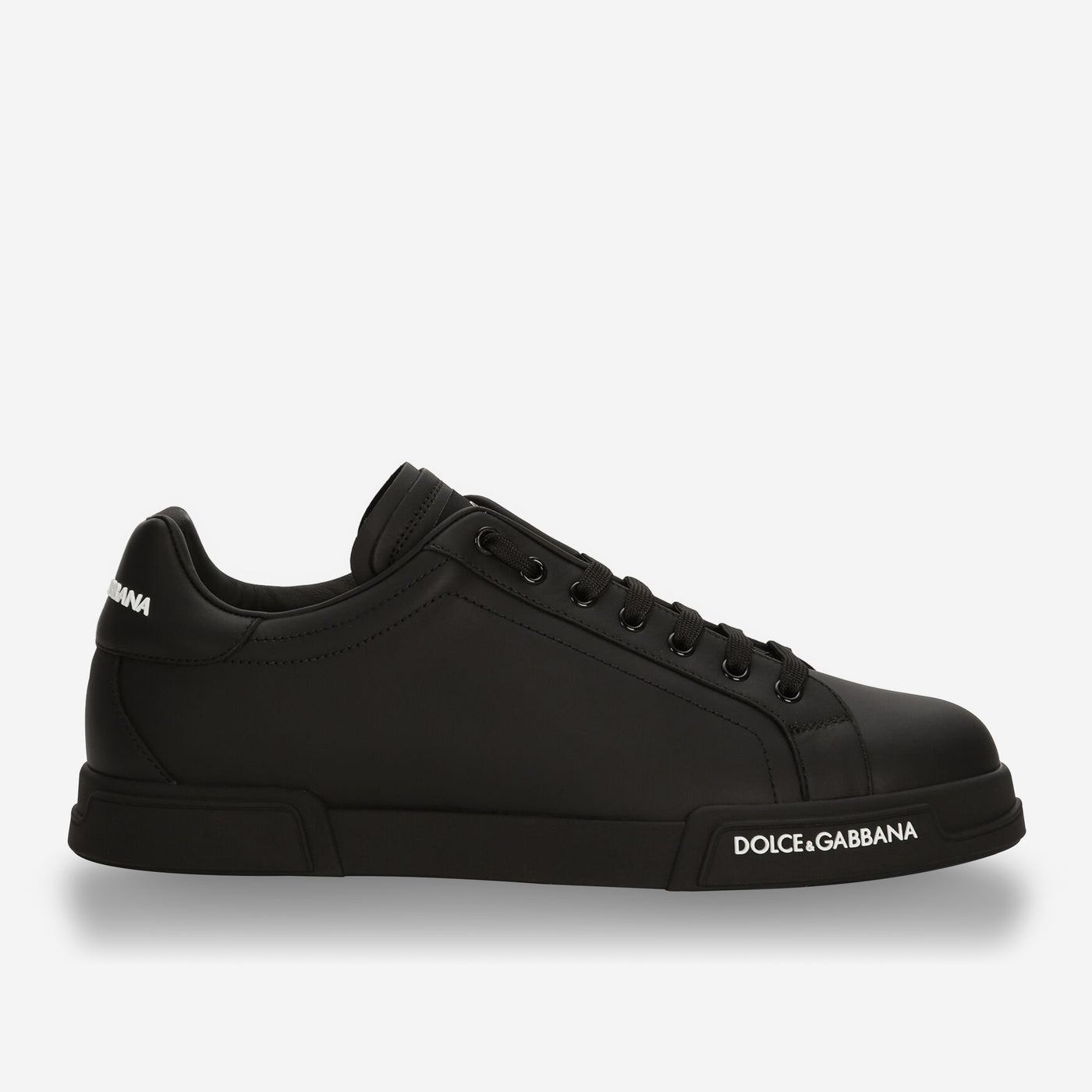 Dolce & Gabbana Calfskin Nappa Portofino Sneakers