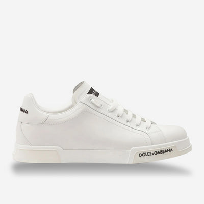 Dolce & Gabbana Calfskin Nappa Portofino Sneakers