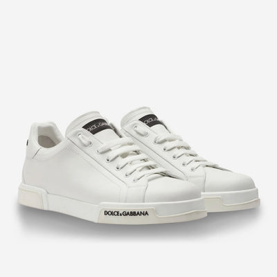 Dolce & Gabbana Calfskin Nappa Portofino Sneakers