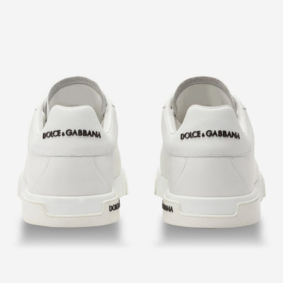 Dolce & Gabbana Calfskin Nappa Portofino Sneakers