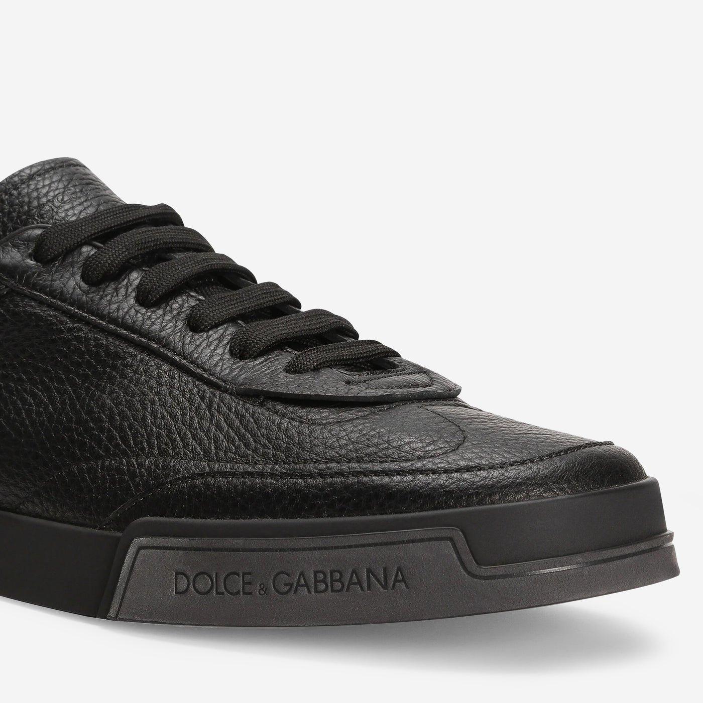 Dolce & Gabbana Calfskin Portofino Yacht Sneakers