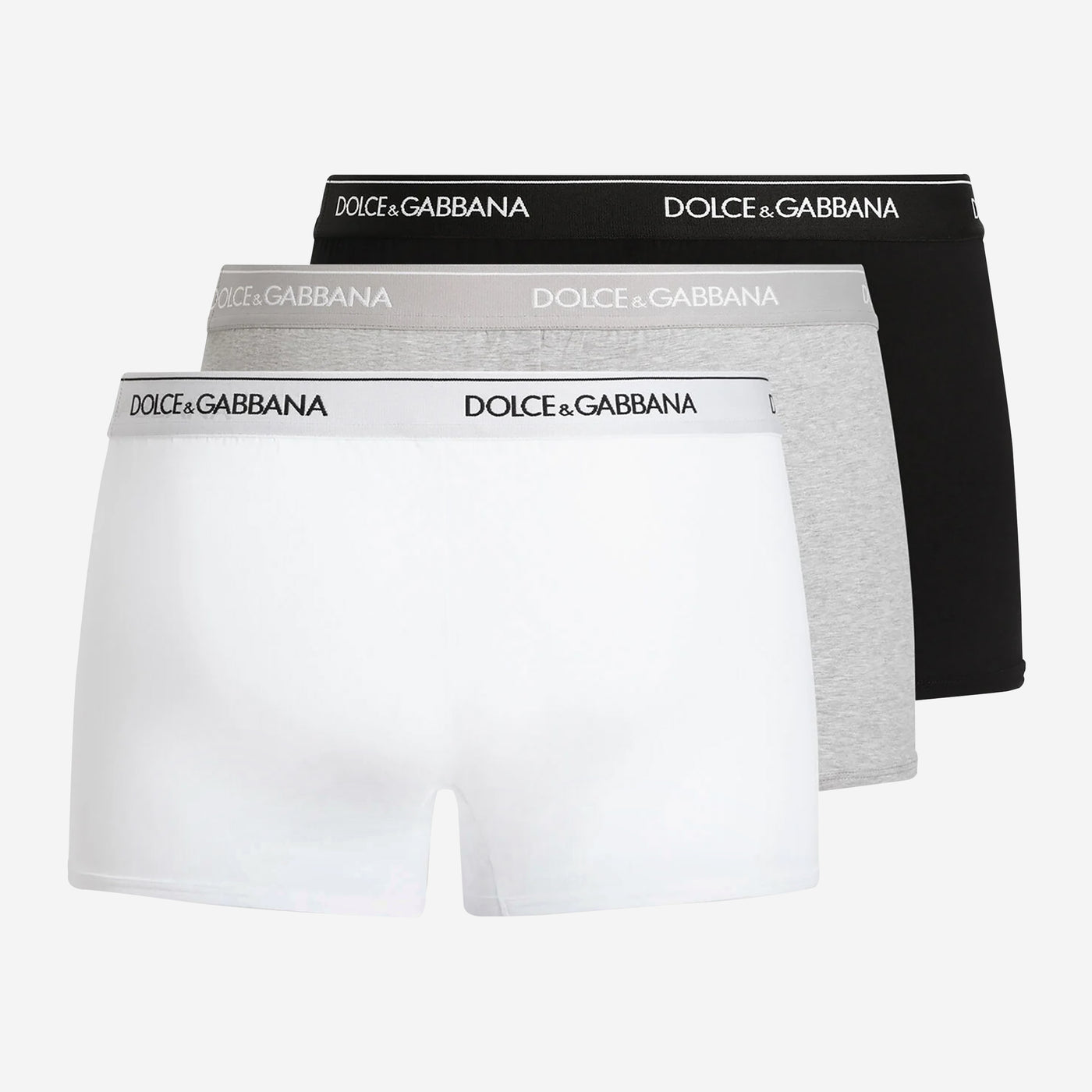 Dolce & Gabbana 3-Pack Of Regular-Fit Stretch Jersey Boxers