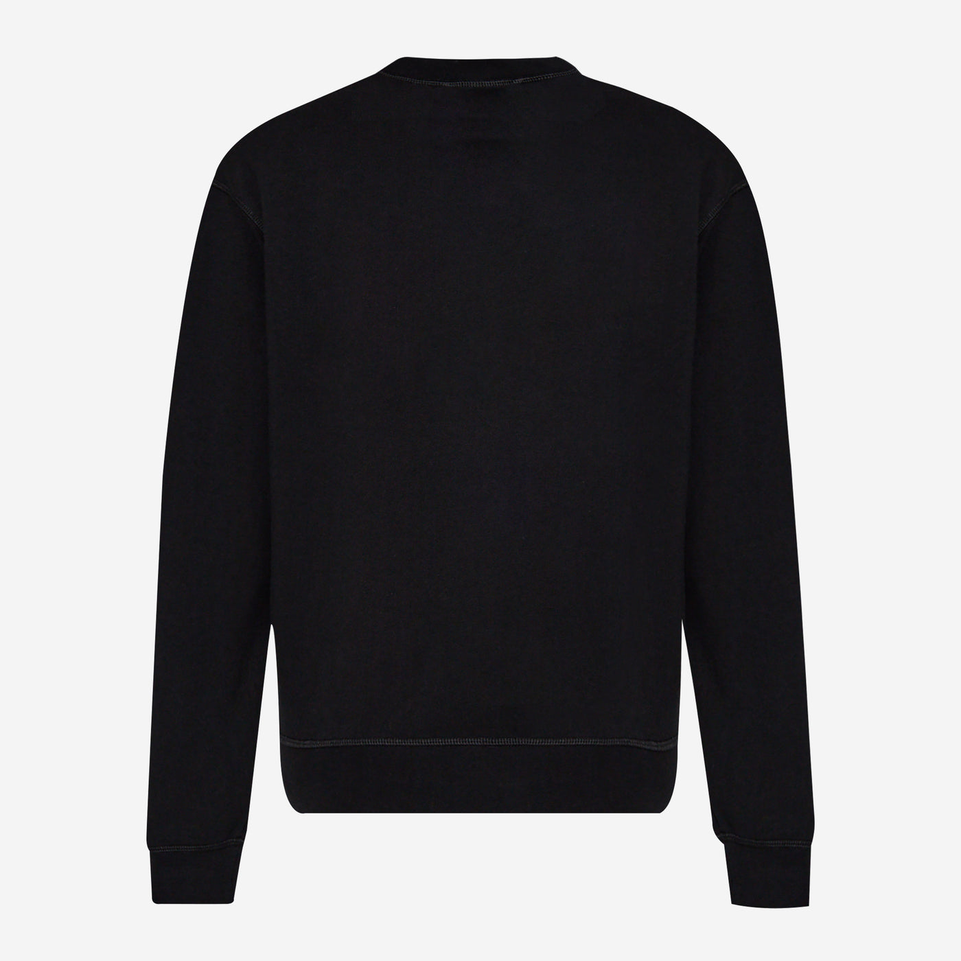 DSquared2 Cool Fit Crewneck Velvet Logo Sweatshirt