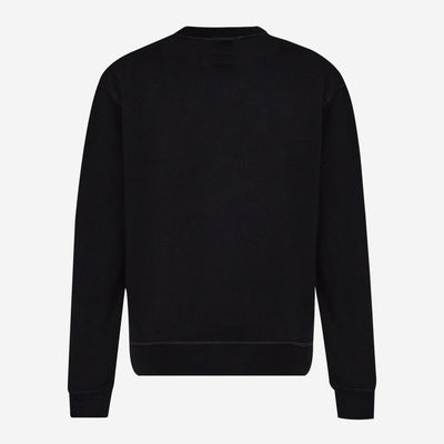 DSquared2 Cool Fit Crewneck Velvet Logo Sweatshirt