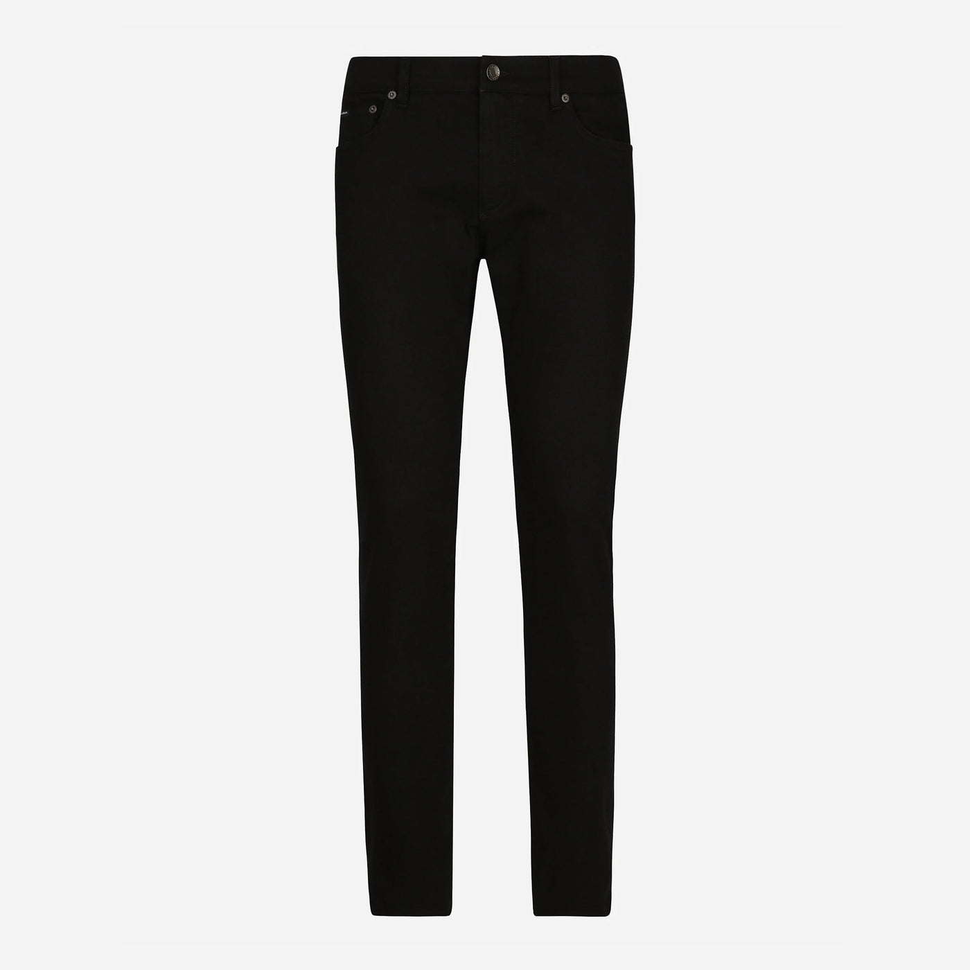 Dolce & Gabbana Washed Black Stretch Jeans