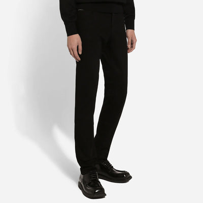 Dolce & Gabbana Washed Black Stretch Jeans